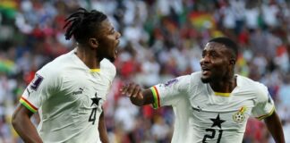 South Korea vs Ghana at FIFA World Cup 2022