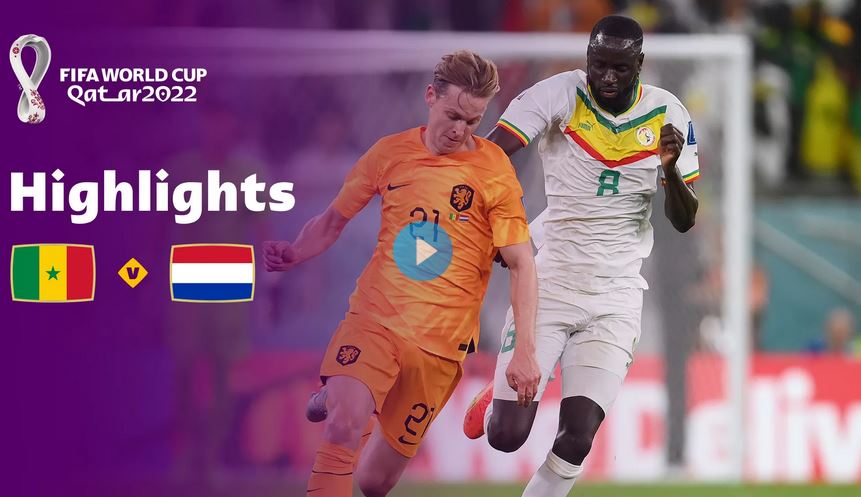 Senegal vs Netherlands (0-2)