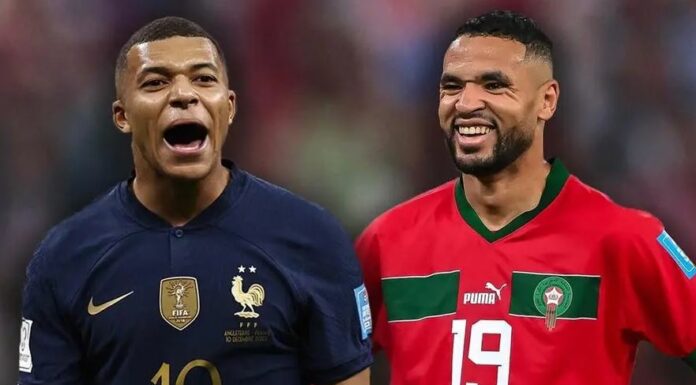 France vs Morocco (2-0) FIFA World Cup 2022