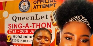 Soakat Singer, QueenLet Sing-A-Thon