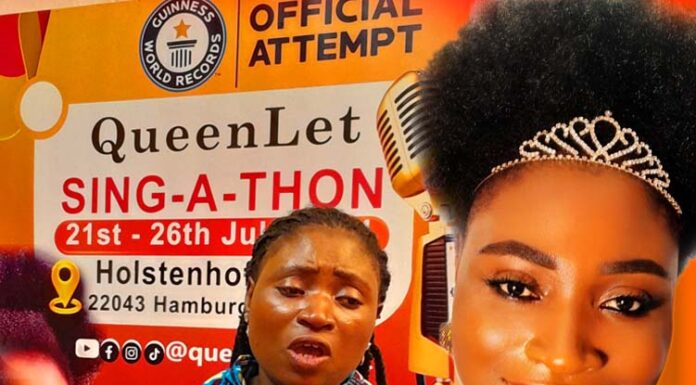 Soakat Singer, QueenLet Sing-A-Thon