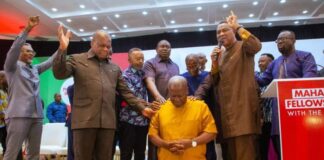 Ghana back to Ex-President John Mahama by Rev. Owusu Bempah