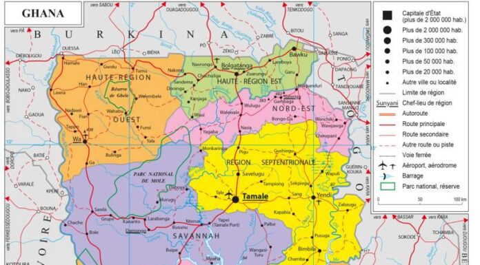 Ghana constituencies, 16 Ghana Regions, 12 candidates