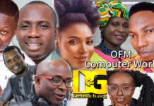 Arnold Baidoo, Counsellor Lutterodt, Kwasi Enerst, Akwasi Aboagye, QueenLet, Esther Smith, Dr Debrich Jeremiah, Tilly Akua, OFM Computer World