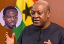 Manasseh Azure Awuni, President John Dramani Mahama
