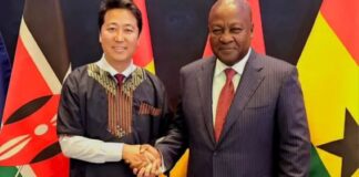 Kojo Choi, Ghana President, John Dramani Mahama