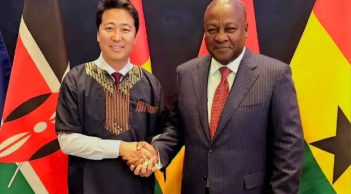 Kojo Choi, Ghana President, John Dramani Mahama