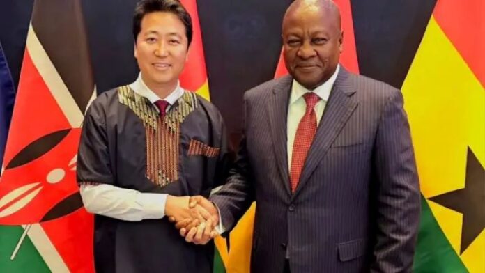 Kojo Choi, Ghana President, John Dramani Mahama