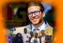 Marie Korkor Agbah-Hughes, Gabriel Owusu, Emmanuel Alottey, Manager Kevin Frey