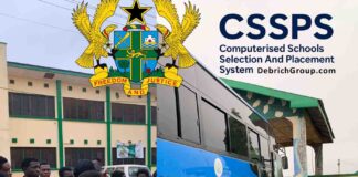 Ghana Schools Placement, Self Placement System, Check Placement, CSSPS Website