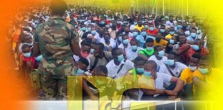 Ghana military recruitment stampede, Accra El-Wak Stadium Stampede