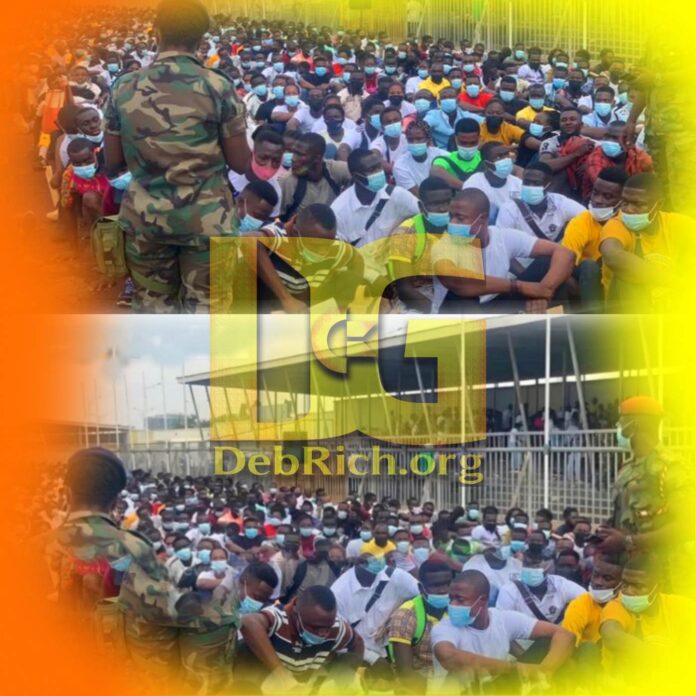 Ghana military recruitment stampede, Accra El-Wak Stadium Stampede