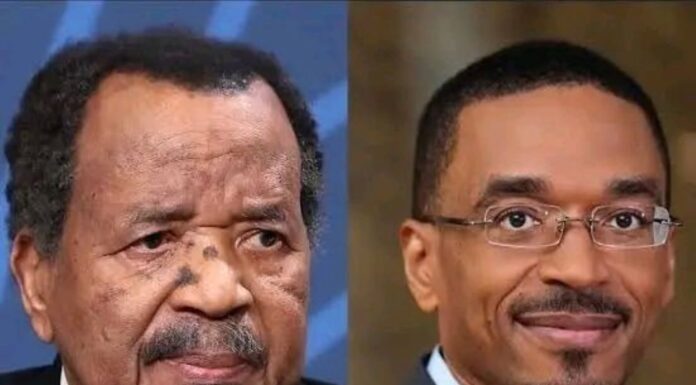 President Paul Biya, Franck Emmanuel Biya, Vice President of Cameroon