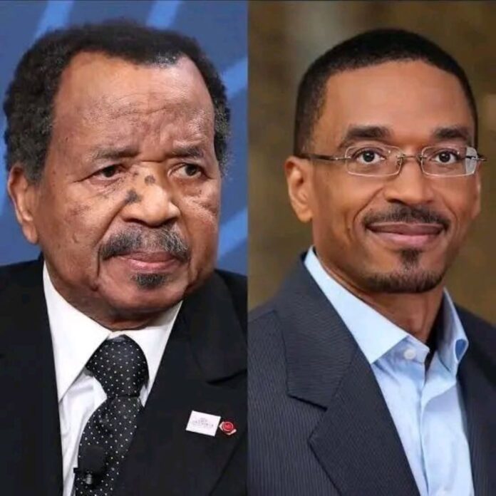 President Paul Biya, Franck Emmanuel Biya, Vice President of Cameroon