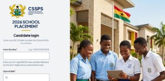 Ghana School Placement Portal, CSSPS Portal, CSSPS Placement - DebrichGroup.com