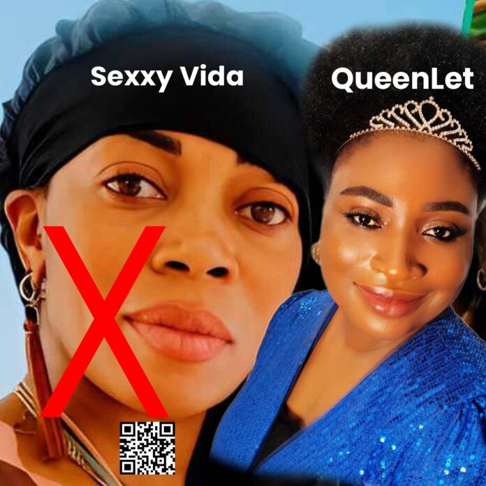 Ghanaian TikToker Sexxy Vida, QueenLet